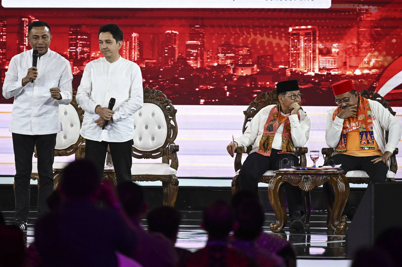 Debat pertama Pilkada DKI Jakarta