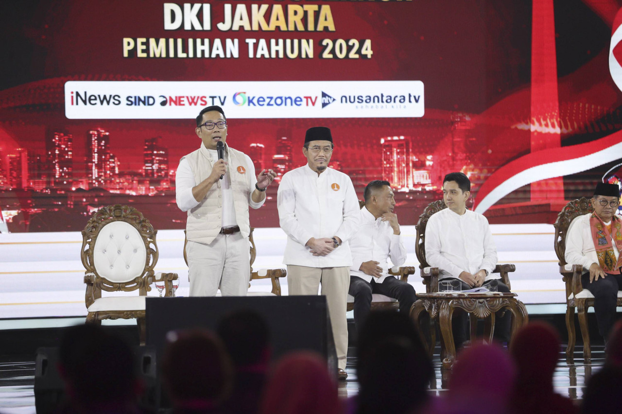 RK- Suswono saat debat