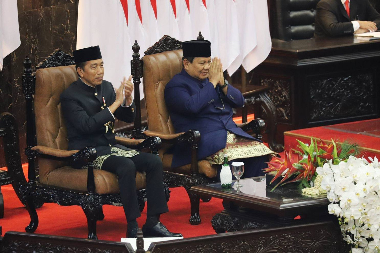 Pelantikan presiden - Prabowo dan Jokowi