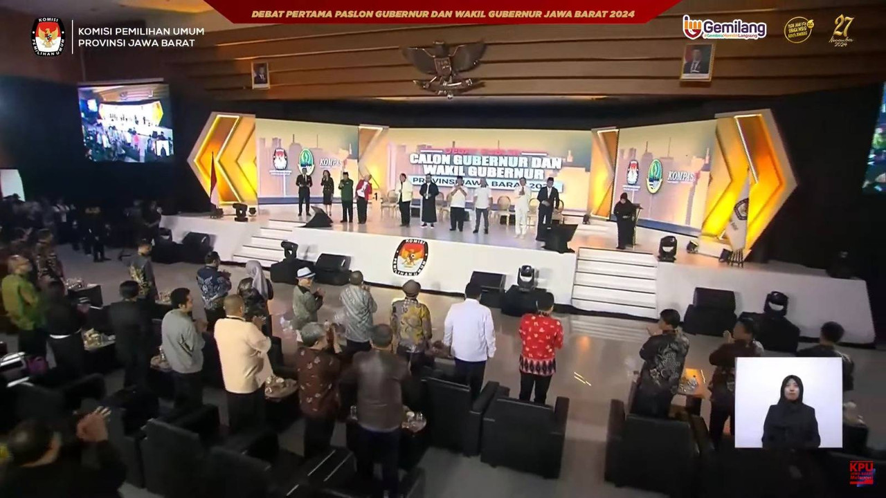 Debat Pilgub Jabar 2024