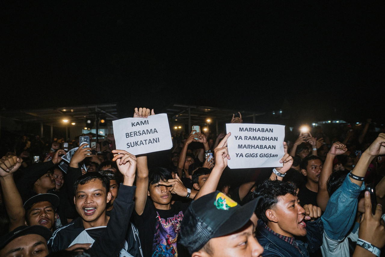 Konser Sukatani di Sleman