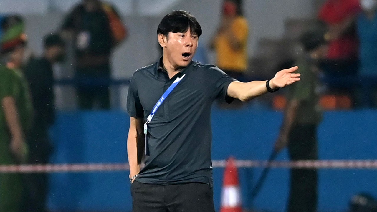 Shin Tae Yong- Timnas Indonesia vs Vietnam SEA Games 2021