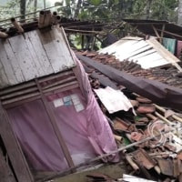 fenomena di kuburan Tanah Kuburan di Maros Sulawesi Selatan Amblas 