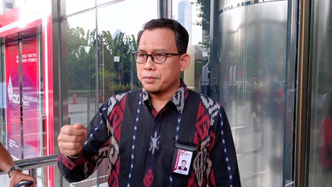 Juru bicara KPK Ali Fikri di Gedung Merah Putih KPK, Jakarta, Kamis (12/5/2022). Foto: Aprilandika Pratama/kumparan