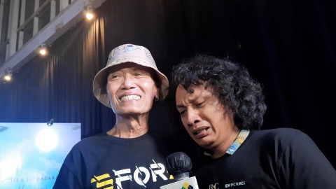 Erick Estrada dan Tessy ditemui di Gala Premiere film Srimulat: Hil Yang Mustahal, XXI Epicentrum, Jakarta Selatan, Kamis (12/5/2022). Foto: Alexander Vito Edward Kukuh/kumparan