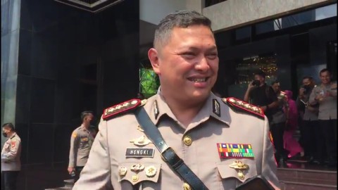 Dirreskrimum Polda Metro Jaya Kombes Pol Hengki Haryadi usai sertijab di Polda Metro Jaya, Jumat (13/5/2022). Foto: Jonathan Devin/kumparan