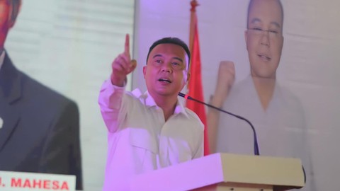 Temu Kader Gerindra se-Tangerang Raya dipimpin Sufmi Dasco Ahmad. Foto: Yoga/Gerindra