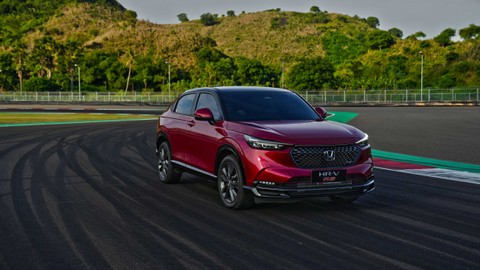 Menjajal all new Honda HR-V terbaru di Sirkuit Internasional Pertamina Mandalika. Foto: Sena Pratama/kumparan