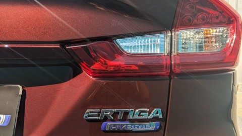Wujud dari Suzuki Ertiga Hybrid terbaru. Foto: Sena Pratama/kumparanOTO