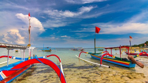 Ilustrasi Pantai Sanur. Foto: Robert Haandrikman/Shutterstock