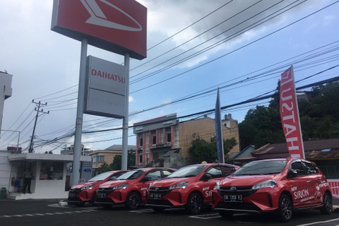 Media test drive new Daihatsu Sirion di Manado. Foto: Sena Pratama/kumparan
