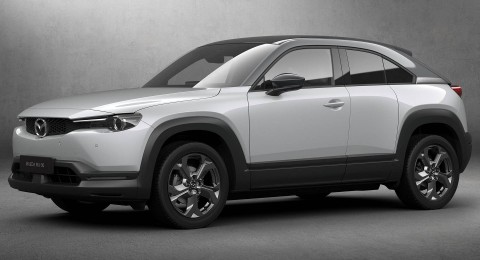 Mobil listrik Mazda MX-30. Foto: Dok. Mazda