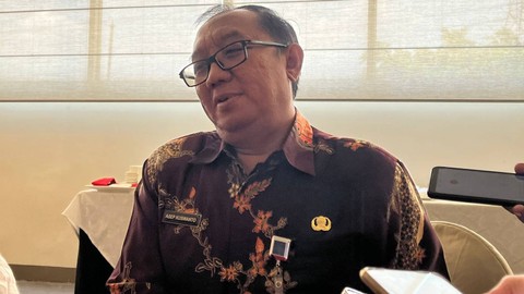 Kepala Dinas Lingkungan Hidup DKI Jakarta, Asep Kuswanto di Ancol, Jakarta Utara, Selasa (5/7/2022). Foto: Haya Syahira/kumparan