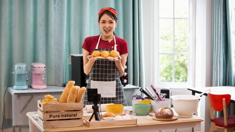 Ilustrasi perempuan memasak. Foto: Party people studio/Shutterstock