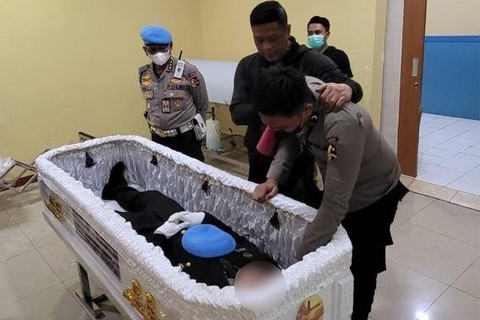 Jenazah Brigadir Yosua saat hendak dikirim ke Jambi. Foto: Dok. Istimewa