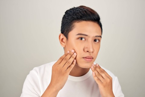 Ilustrasi kulit pria. Foto: Shutterstock