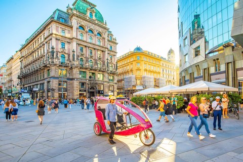 Suasana di kota Wina, Austria. Foto: Shutterstock