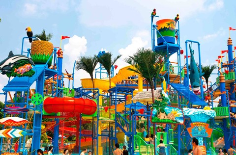 Ilustrasi waterpark di Bekasi. Foto: 2014 GuoZhongHua/Shutterstock.