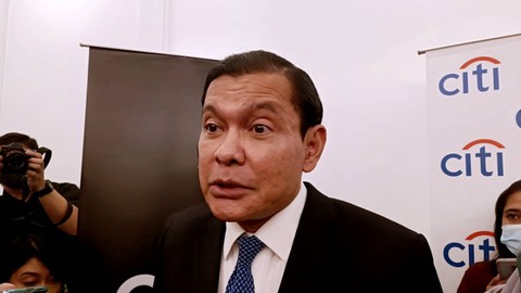 CEO Citi Indonesia Batara Sianturi dalam acara konferensi pers economic outlook & pemaparan kinerja keuangan Citi Indonesia Kuartal II-2022 di The Langham Jakarta, Kamis (11/8/2022). Foto: Narda Margaretha Sinambela/kumparan