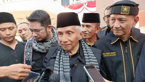 Respons Putusan Bawaslu, Amien Rais Optimistis Partai Ummat Bisa Ikut Pemilu