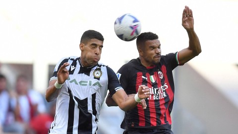 Pertandingan Serie A antara AC Milan melawan Udinese di San Siro, Milan, Italia, 13 Agustus 2022. Foto: Daniele Mascolo/REUTERS