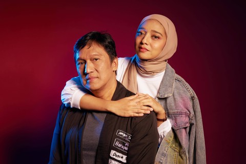 Chiki Fawzi kolaborasi bareng Ikang Fawzi.  Foto: Dok. Chiki Fawzi 