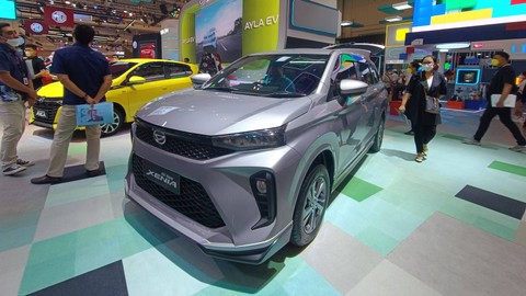 Daihatsu Xenia di GIIAS 2022. Foto: Rizki Fajar Novanto/kumparan