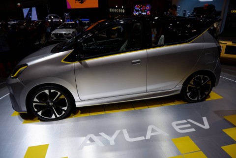 Daihatsu Ayla EV. Foto: Aditya Pratama Niagara/kumparan