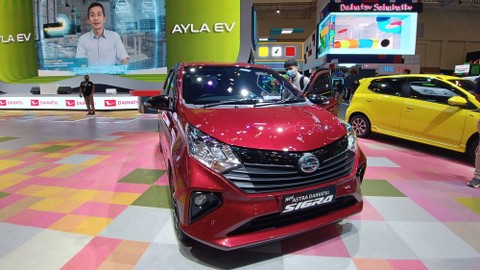 Daihatsu Sigra di GIIAS 2022. Foto: Rizki Fajar Novanto/kumparan