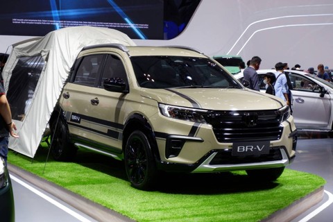 Modifikasi Honda BR-V di GIIAS 2022. Foto: Aditya Pratama Niagara/kumparan