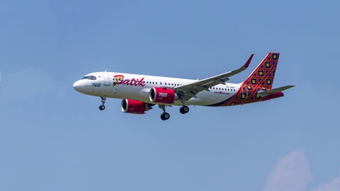 Ilustrasi pesawat Batik Air. Foto: Kevin Atha/shutterstock