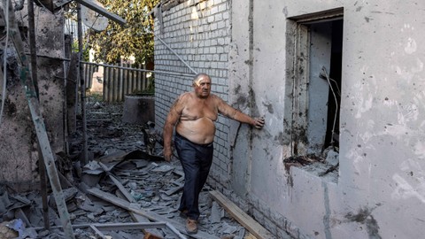 Rudal Rusia Hantam Permukiman Warga di Mykolaiv Ukraina, 2 Orang Tewas (1)