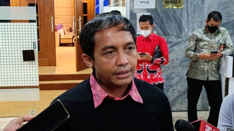 Sekretaris Jenderal PSI Raja Juli Antoni di Gedung DPR. Foto: Aprilandika Pratama/kumparan