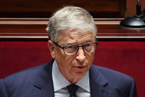 Co-founder Microsoft dan juga lembaga filantropi Bill & Melinda Gates Foundation, Bill Gates. Foto: KIM HONG-JI / POOL / AFP