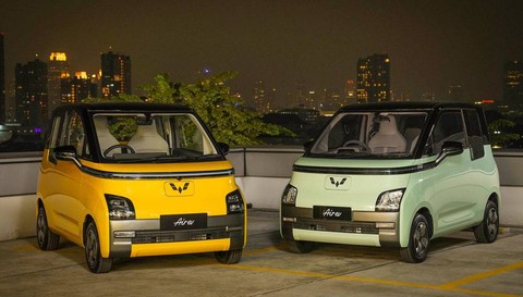 Mobil listrik Wuling Air ev. Foto: dok. Wuling