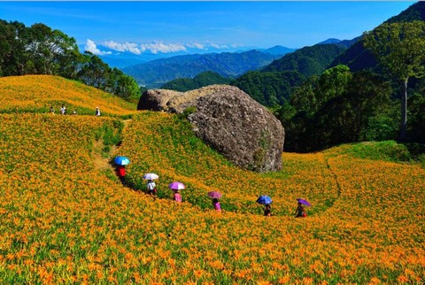 Area Panorama Nasional Lembah Huadong. Foto: Taiwan Tourism Bureau ID