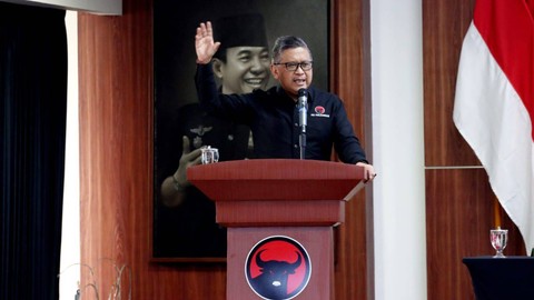 Sekjen PDIP Hasto Kristianto saat Penutupan Kader Pratama PDIP di Sekolah PDIP, Lenteng Agung, Jakarta Selatan, Rabu (21/9/2022). Foto: Dok. PDI