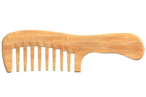 Ilustrasi sisir bergigi lebar. Foto: Shutterstock