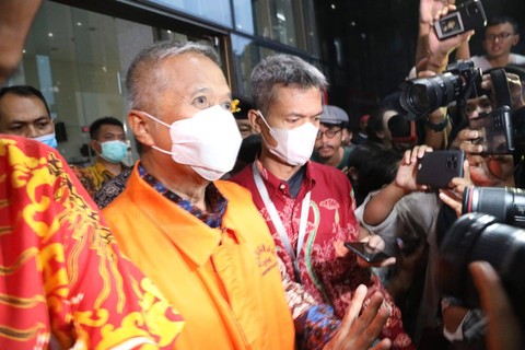 Hakim Agung Sudrajad Dimyati ditetapkan sebagai tersangka dugaan suap pengurusan perkara di Mahkamah Agung, bersama 9 tersangka lainnya. Foto: Aditia Noviansyah/kumparan