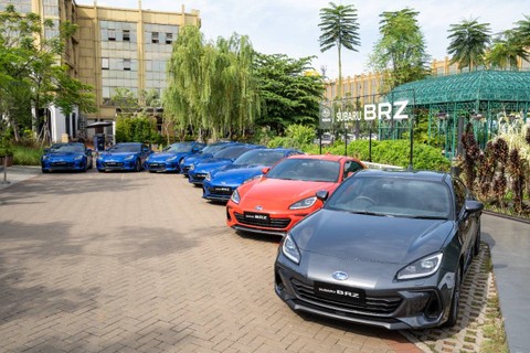 Serah terima perdana Subaru BRZ di PIK, Jakarta (24/9). Foto: Subaru Indonesia