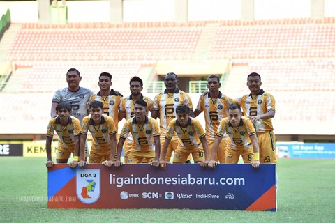 FC Bekasi City di Liga 2 2022/23, diperkuat Hamka Hamzah dan Herman Dzumafo Epandi. Foto: Situs web resmi Liga Indonesia Baru