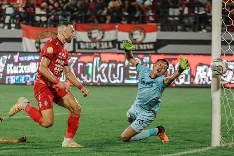 Bali United vs Persikabo, di Liga 1, Jumat (30/9/2022). Foto: Instagram/@baliunitedfc