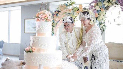 Suasana pernikahan Catherine Wilson dengan Idham Mase. Foto: Dok. Istimewa