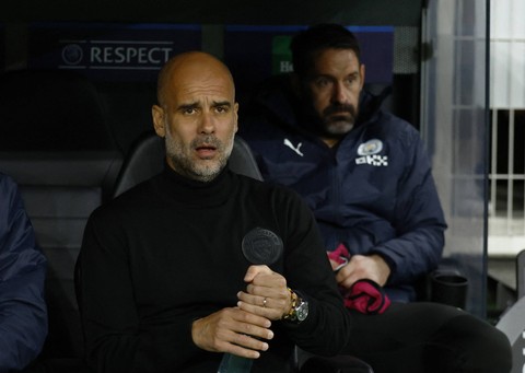 Pep Guardiola. Foto: Ritzau Scanpix/via REUTERS