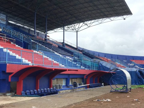 Foto Stadion Kanjuruhan Usai Rekonstruksi pada Oktober 2022. Foto: Abdul Latif/kumparan
