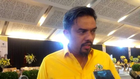 Ketua DPD Partai Golkar Kalimantan Barat, Maman Abdurrahman di JIExpo Kemayoran, Jakarta, Kamis (20/10/2022). Foto: Zamachsyari/kumparan