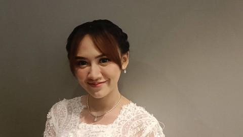 Happy Asmara konferensi pers 11.11 Shopee, Menteng Dalam, Jakarta Selatan, Kamis (20/10/2022). Foto: Giovanni/kumparan