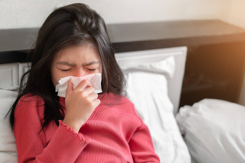 Ilustrasi Anak Flu Foto: Shutterstock