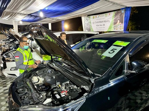 Uji coba B40 di mesin diesel di Dataran Tinggi Dieng, Jawa Tengah, Rabu (26/10/2022). Foto: Dok. Kementerian ESDM