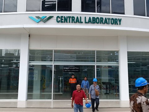 Kawasan Industri Terpadu (KITW) Wilmar di Serang, Banten.  Foto: Akbar Maulana/kumparan